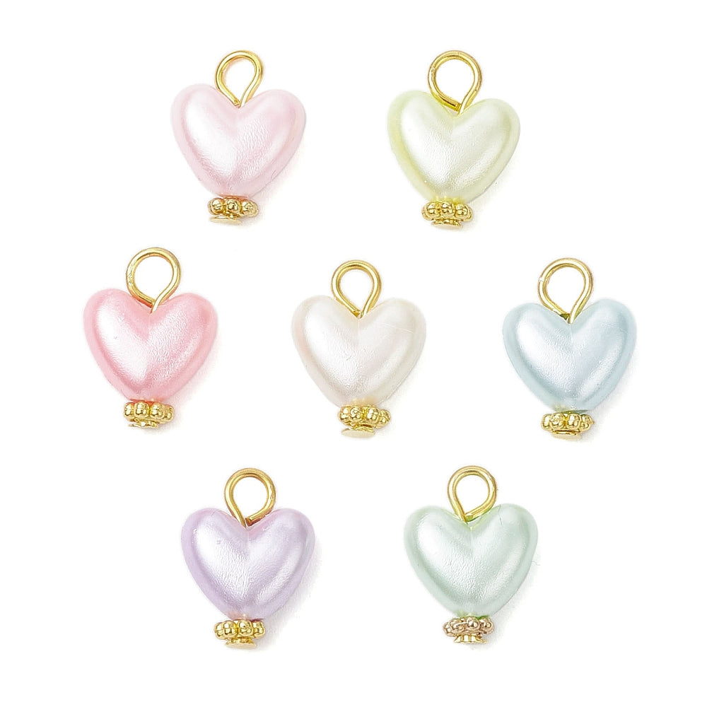 Pastel Heart Charm