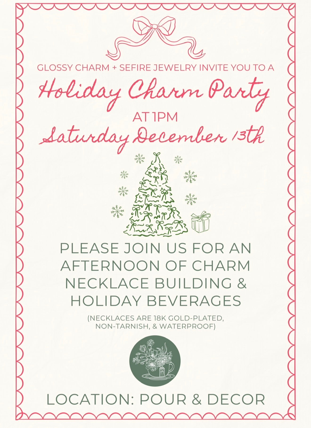 Holiday Charm Party