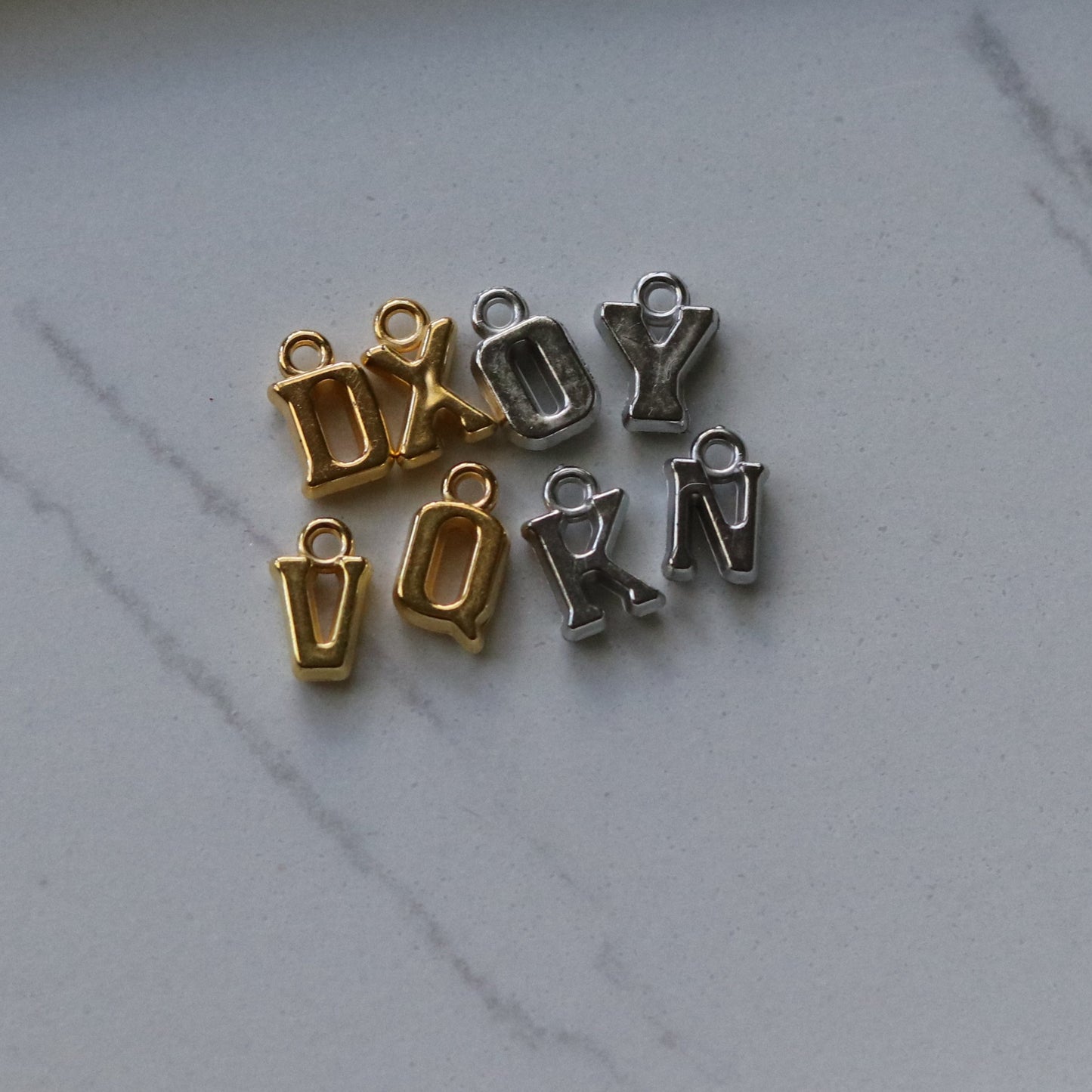 Chunky Letter Charm
