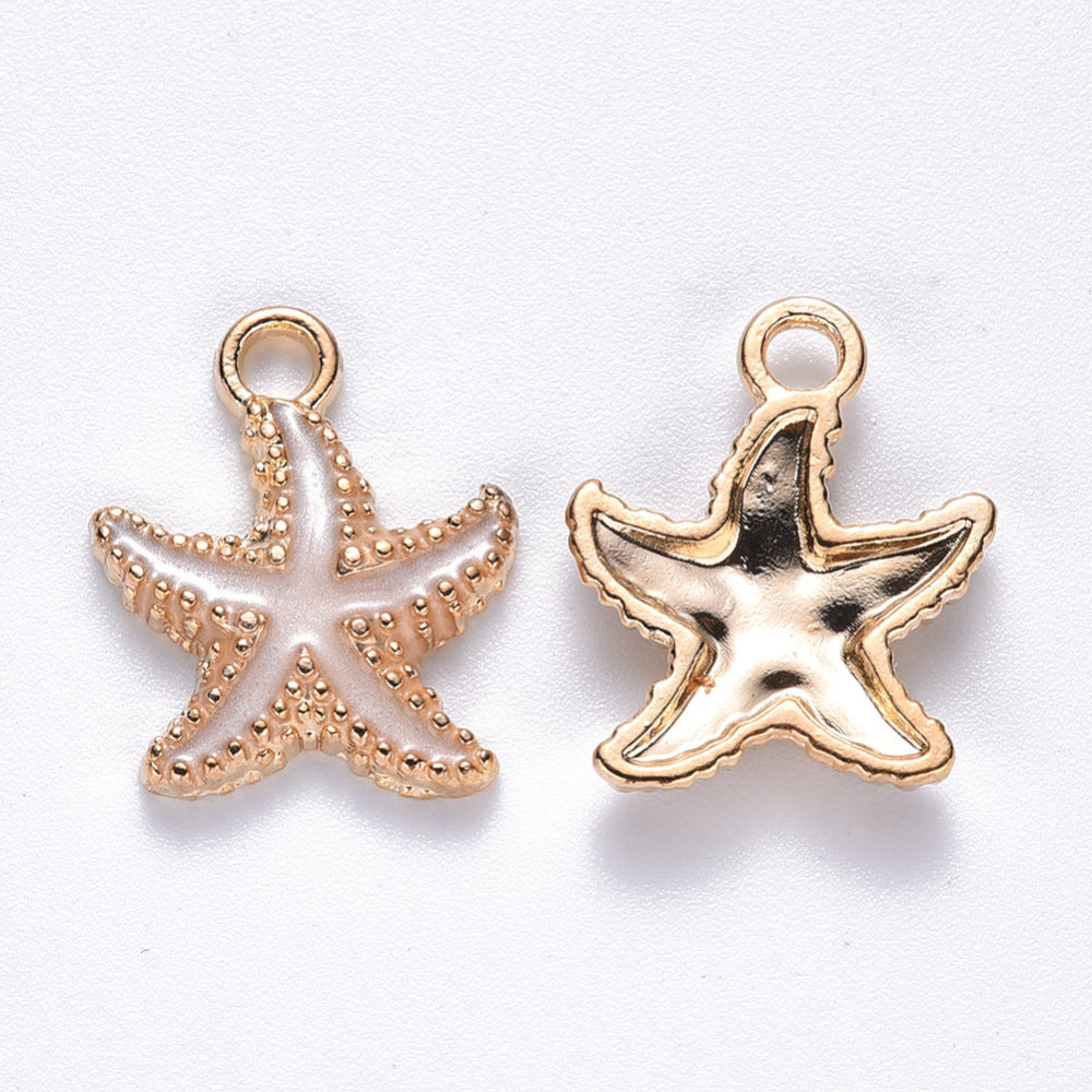 Sparkly Starfish Charm