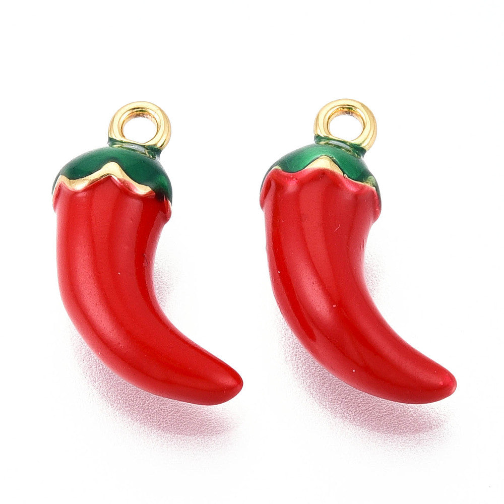 Red Chili Pepper Charm
