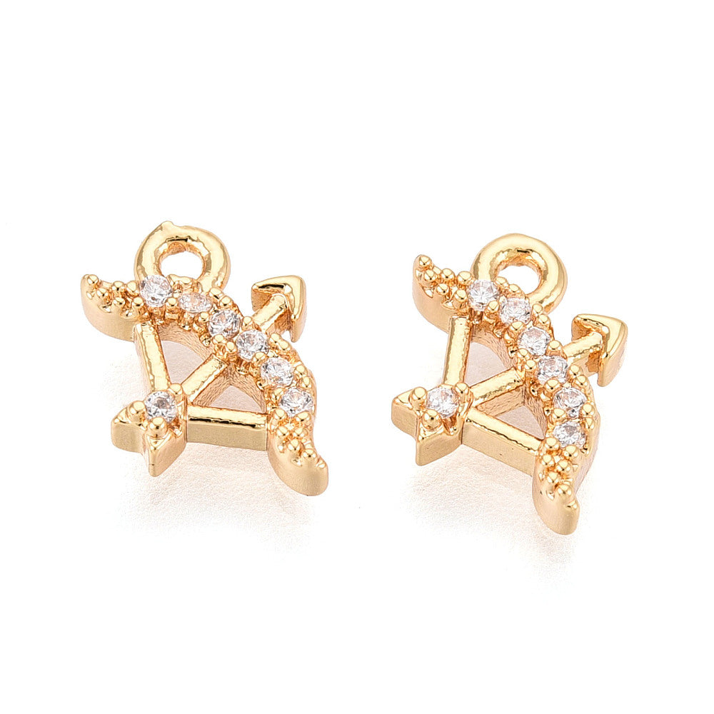 Micro Pavé Zodiac Charm