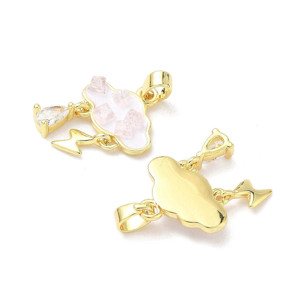 Cloud, Rain, &amp; Lightning Charm