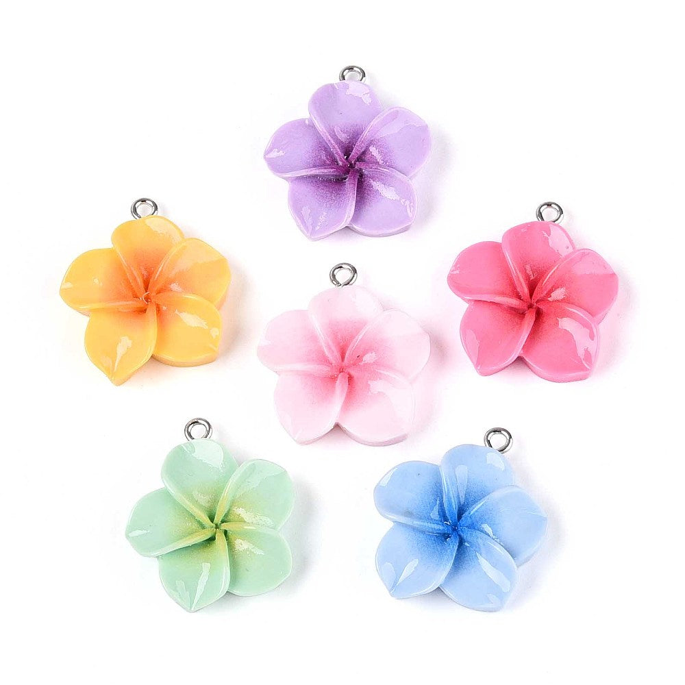 Plumeria Flower Charm