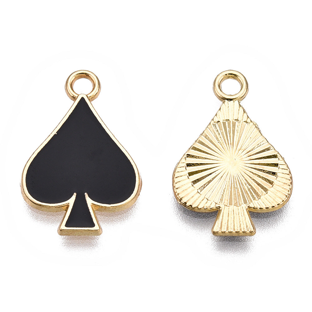 Black Spade Charm