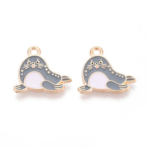 Gray Seal Charm