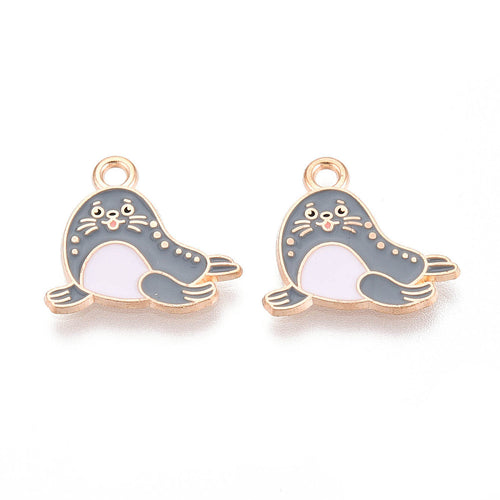 Gray Seal Charm