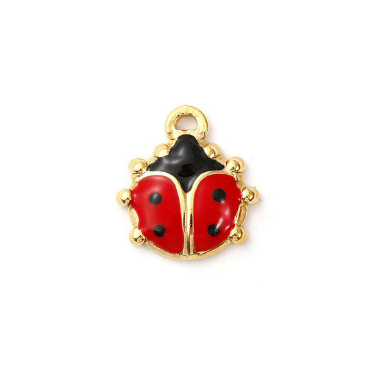 18K Gold Plated Ladybug Charm