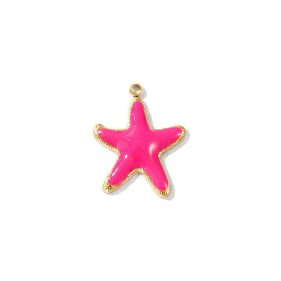 Waterproof Tropical Starfish Charm