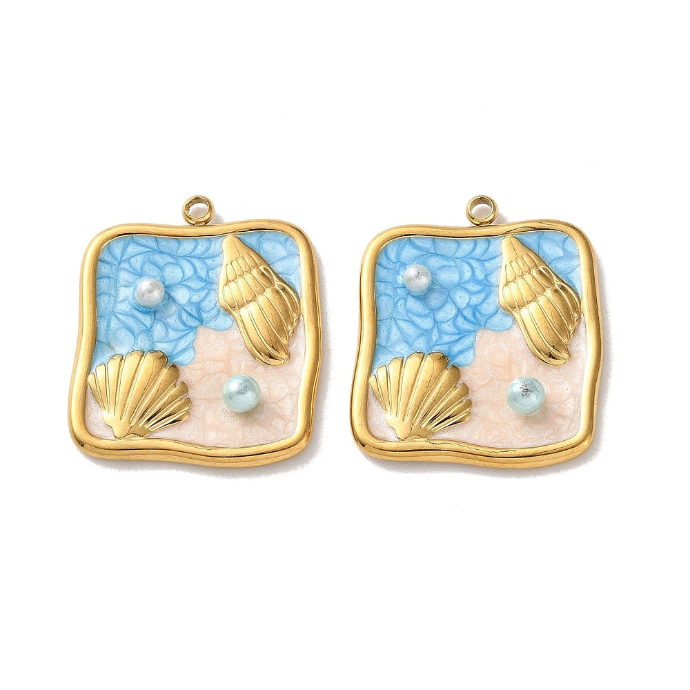 Coastal Scene Pendant