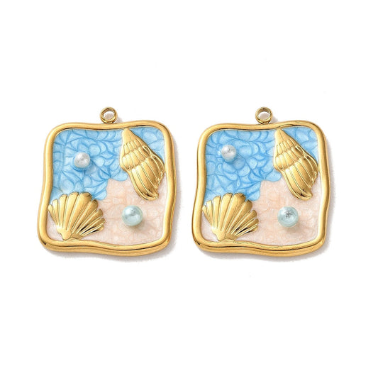 Coastal Scene Pendant