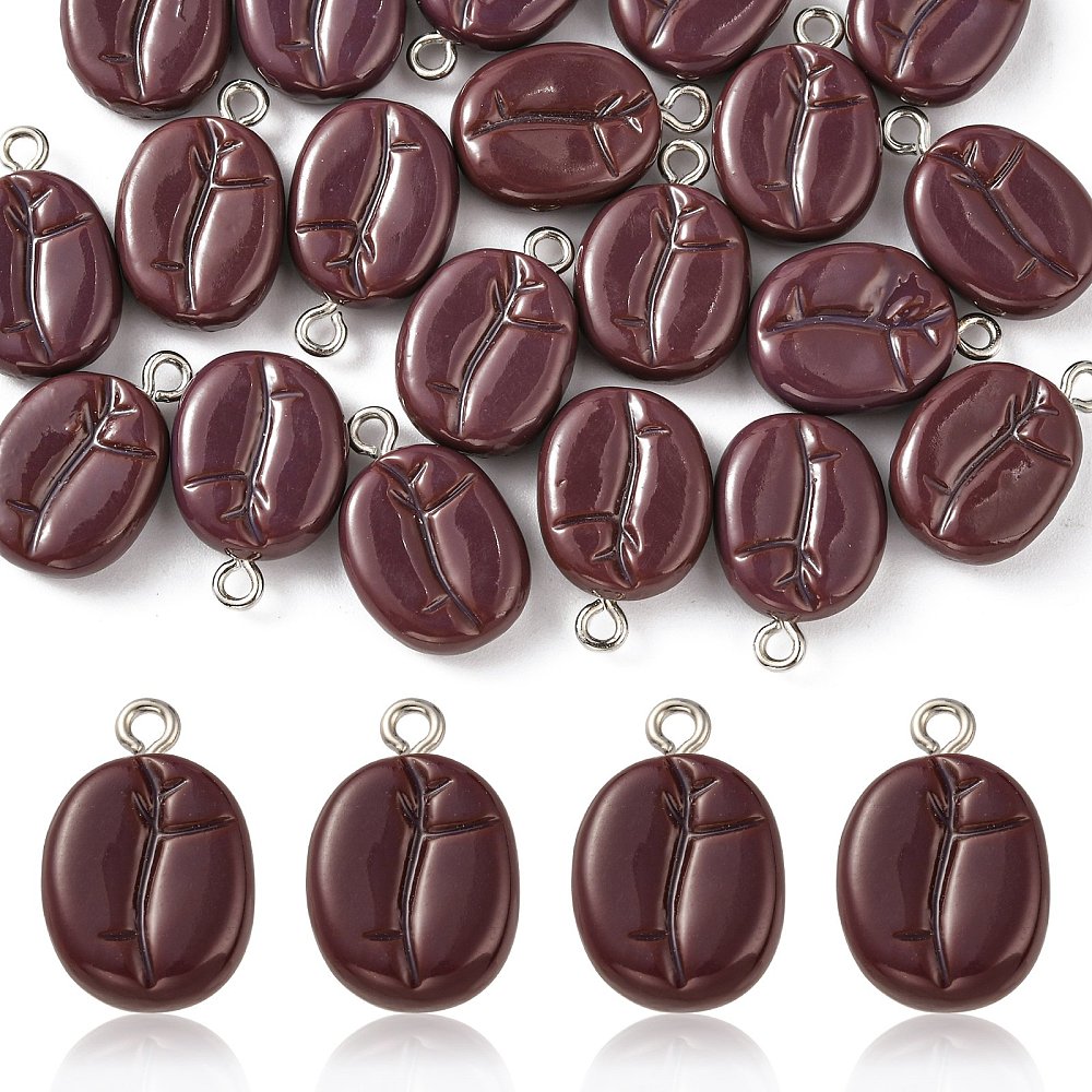 Coffee Bean Charm
