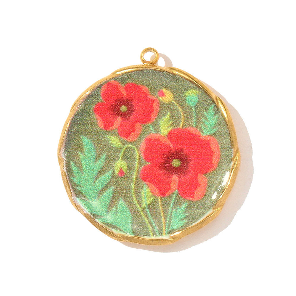 Poppy Field Pendant