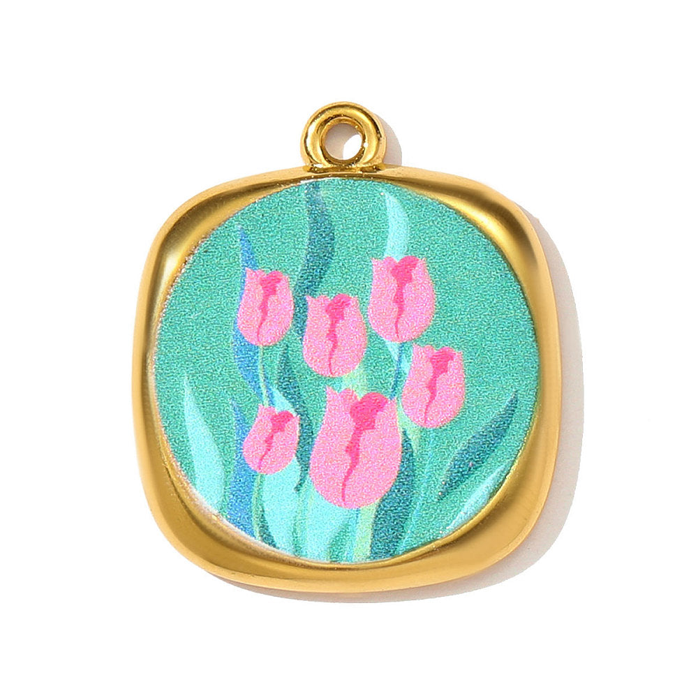 Tulip Field Pendant