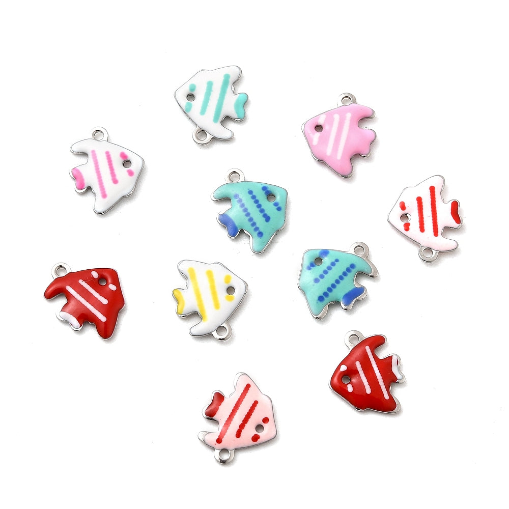 Striped Angelfish Charm
