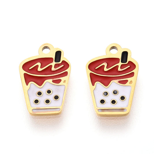 Boba Milk Tea Charm