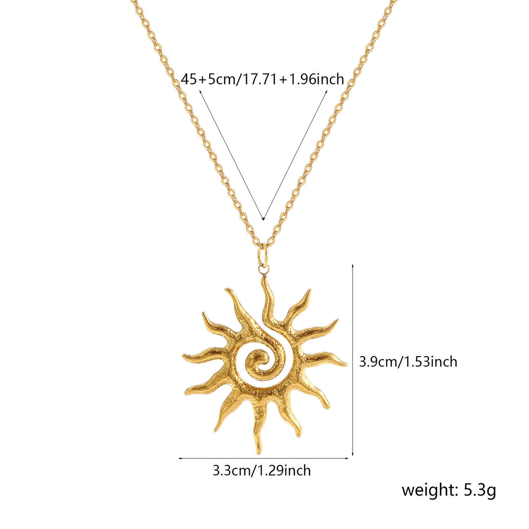 18K Gold-Plated Cable Chain Pendant Base