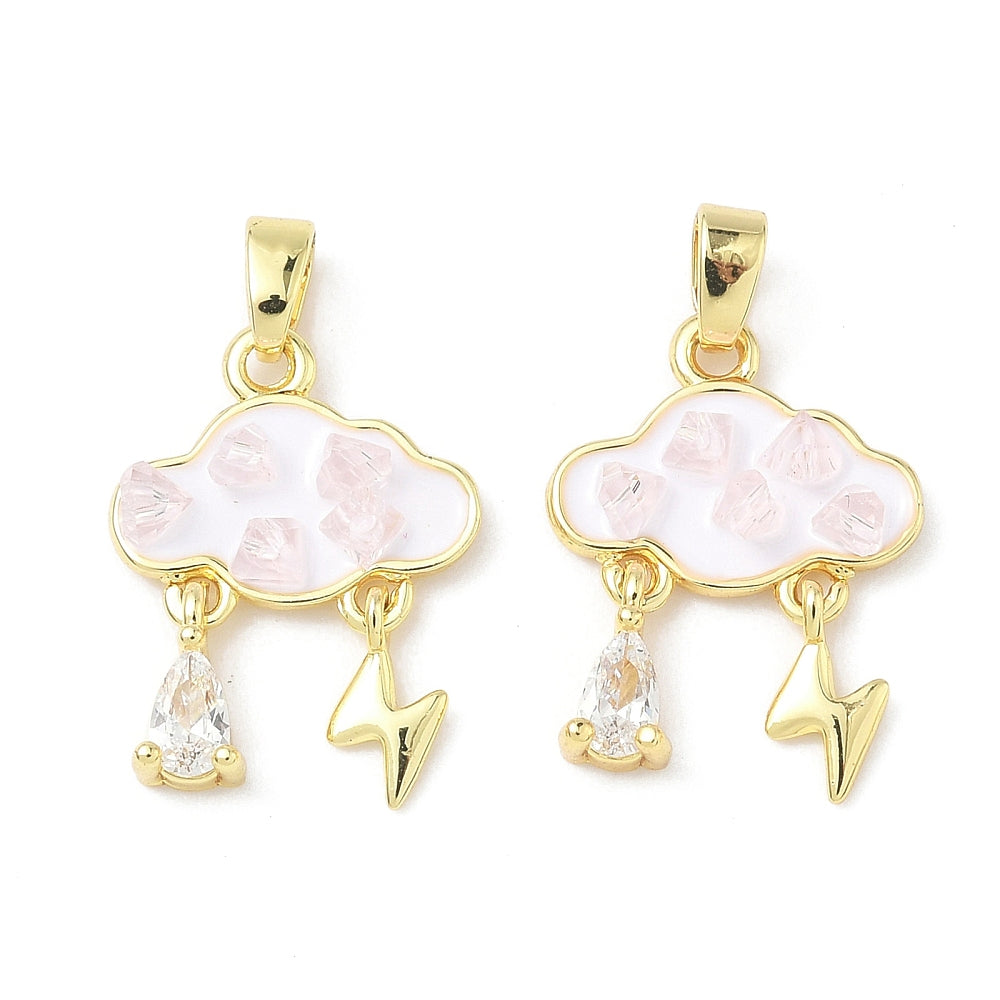 Cloud, Rain, &amp; Lightning Charm