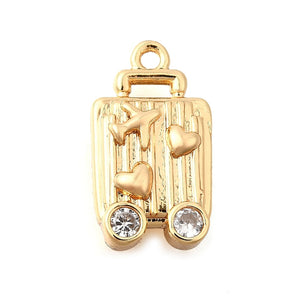 Suitcase Travel Charm