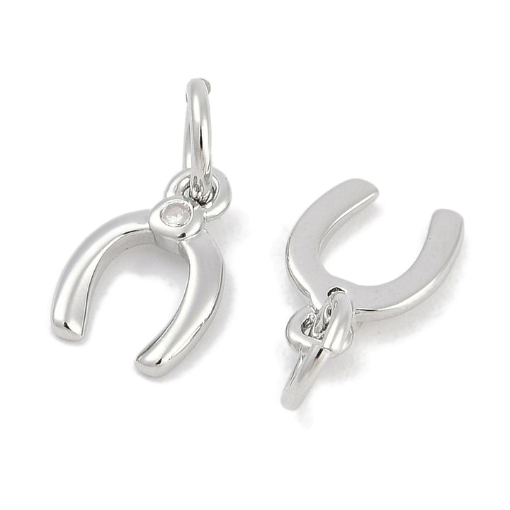 Silver Horseshoe Charm