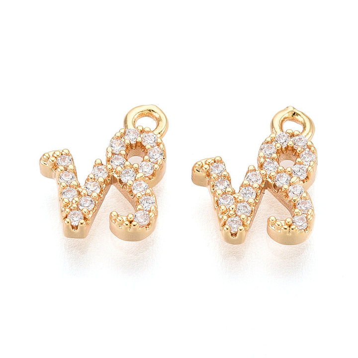 Micro Pavé Zodiac Charm